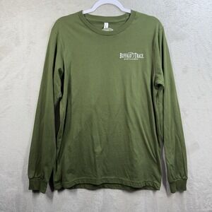Buffalo Trace Distillery Long Sleeve T-shirt Men's M Green